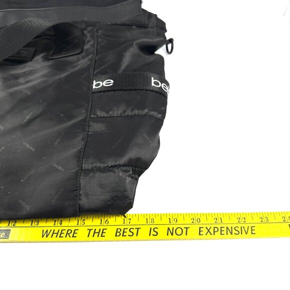 Bebe 3-Piece Bag Set Black with Gold Hardware – Crossbody, Backpack & Tot - Picture 5 of 16